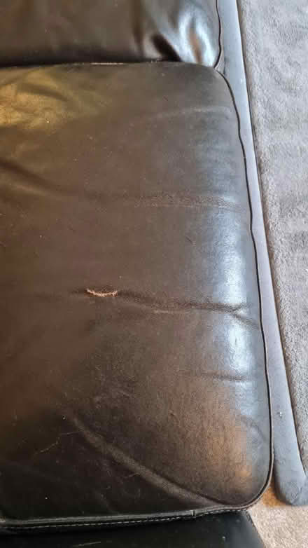 Photo of free Leather Sofa (Lancaster freehold) #4