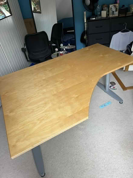 Photo of free Beech large office desk (Widcombe, Bath BA2) #1