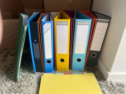 Photo of free Lever arch files/ring binders (East Chesterton CB4) #1