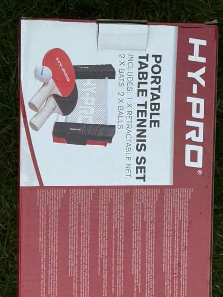 Photo of free Portable table tennis set (Baldock) #1