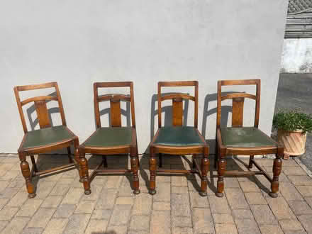Photo of free Wooden chairs (Threemilestone) #1