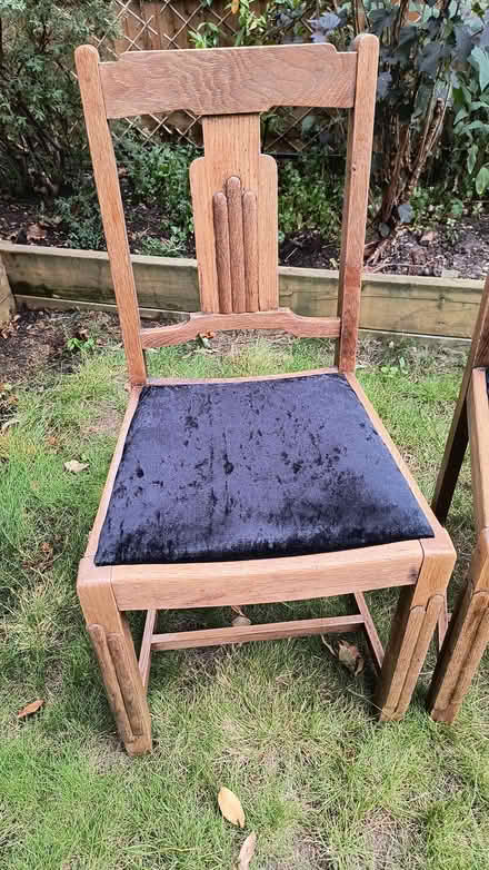 Photo of free 4 Original Art Deco Dining Chairs (Catford South SE6) #3