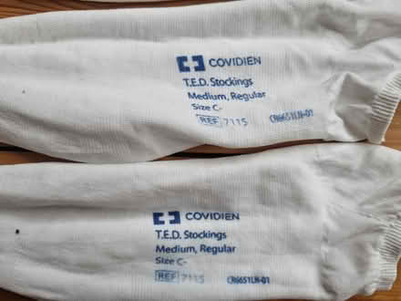 Photo of free 3 x compression socks - knee high (Herne Hill / dulwich SE21) #3