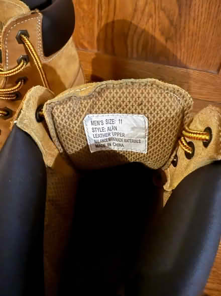 Photo of free Men’s work boots size 11 (Shrewsbury, MA) #2