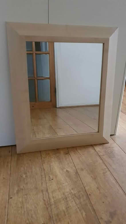 Photo of free Wood Framed Wall mirror 66 x 55cm (The Camp AL4) #1