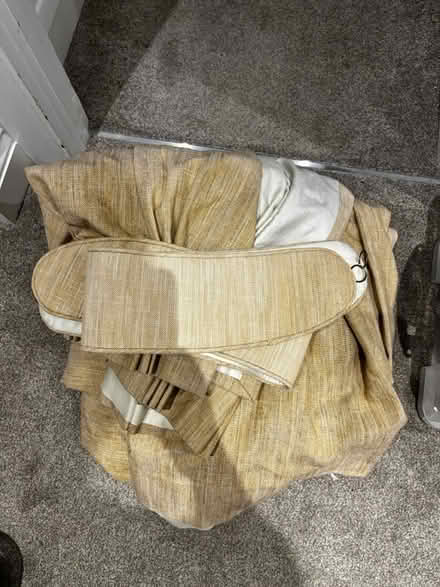 Photo of free Cream, lined curtains (Coulsdon (CR5)) #1