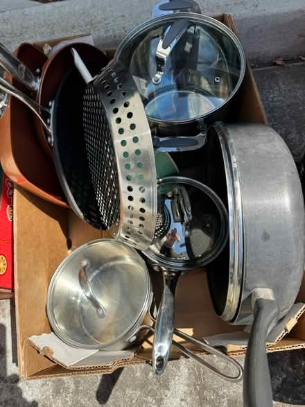 Photo of free Pots, Pans, Kitchen Items, Etc (Downtown Campell) #2