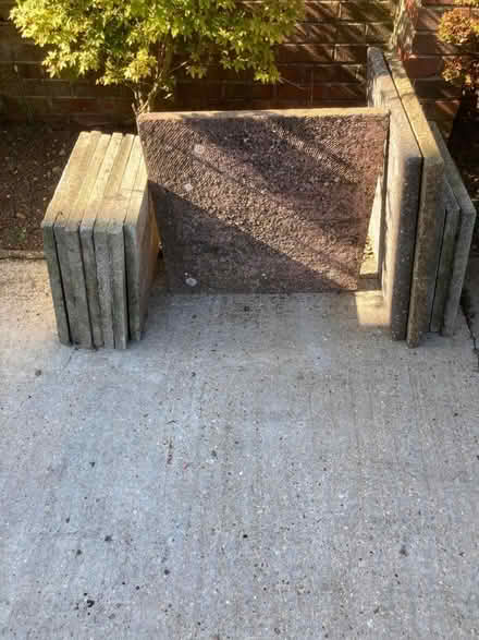 Photo of free 13 Paving Slabs (TN29) #1