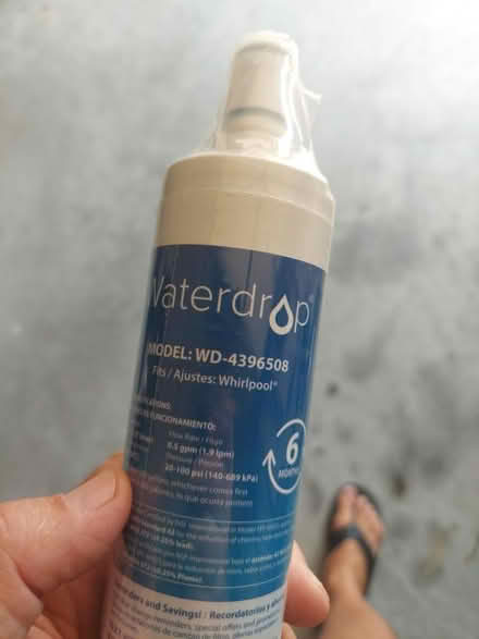 Photo of free Waterdrop #WD-4396508 refrig filter (Murphy) #1