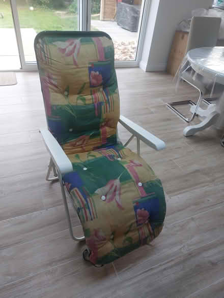 Photo of free Garden Sunlounger chair (Leverstock Green HP2) #1