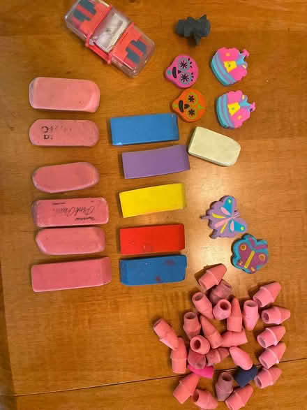Photo of free Erasers (Southeast Sunnyvale) #1