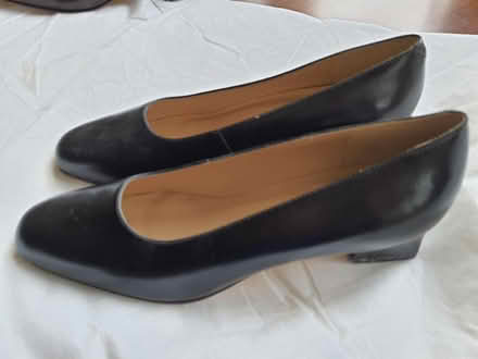 Photo of free New Clarkes ladies court shoes (Stroud central) #2