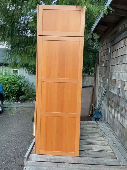 Photo of free Tall Floor Cabinet & Wall Cabinet (Quartermaster Heights, Vashon) #1
