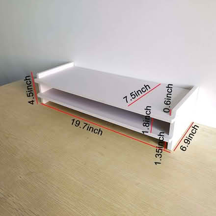 Photo of free Computer Stand Tidy 2 Compartment Shelves (Anchorsholme FY5) #1