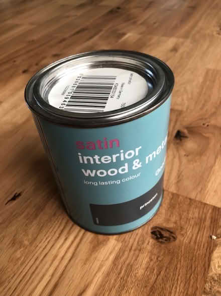 Photo of free Wood & metal paint dark grey (Potters bar) #1