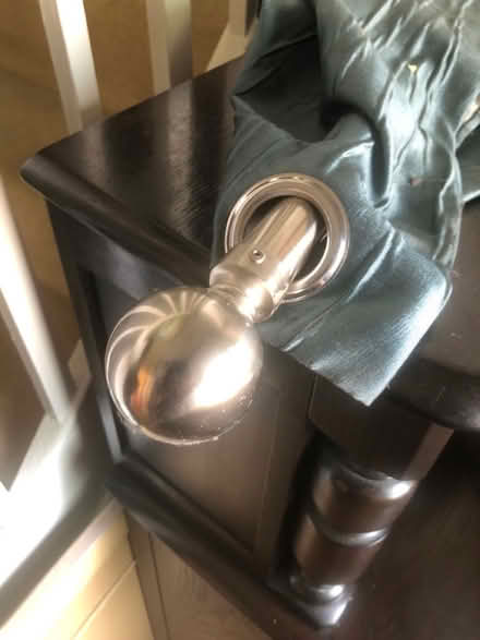 Photo of free Blue curtains (Wisewood S6) #1