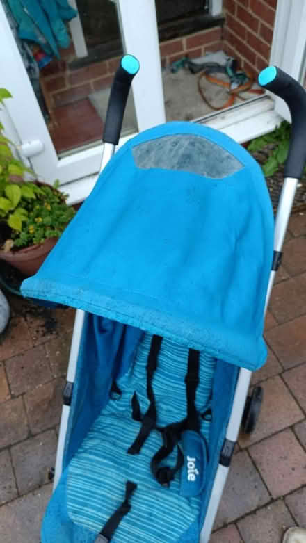 Photo of free Joie pushchair and rain cover (Shirley CR0) #3