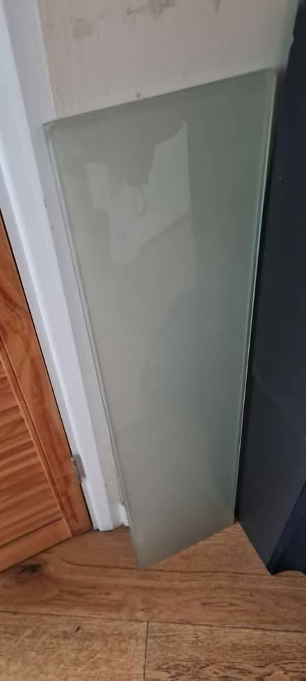 Photo of free 2x frosted glass shelves (hanwell W7) #1