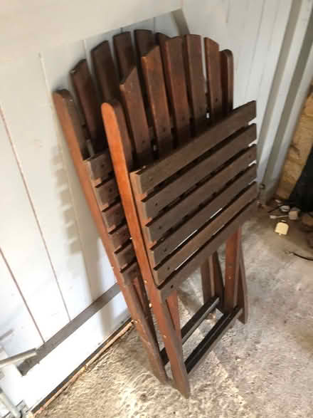 Photo of free Folding garden chairs (Chesham HP5) #3