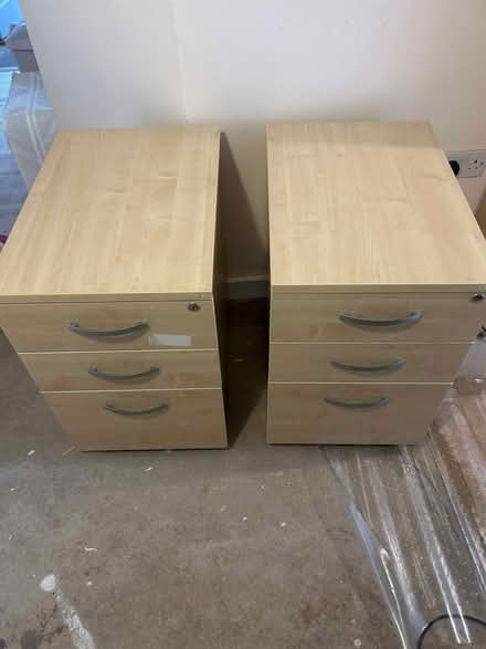 Photo of free Under desk cupboards (Greenfield CH8) #1