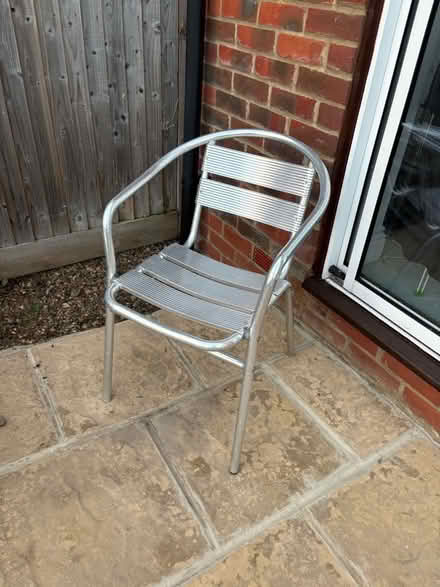 Photo of free Aluminium chairs. X3 (Buggs Bottom RG4) #1