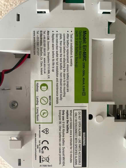 Photo of free Two Optical Smoke Detectors & One Heat Alarm (Presteigne LD8) #2