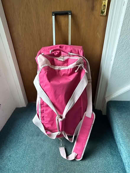 Photo of free Pink 'Go Explore' suitcase/holdall (Helsington LA8) #2