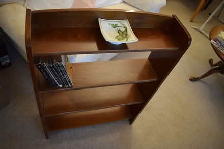 Photo of free Mahogany veneer bookcase (Surbiton KT6) #2