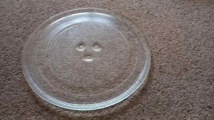 Photo of free Microwave glass turntable 24cm (Central Letchworth) #1