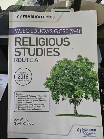 Photo of free RE GCSE short course revision Book (Brimscombe GL5) #1