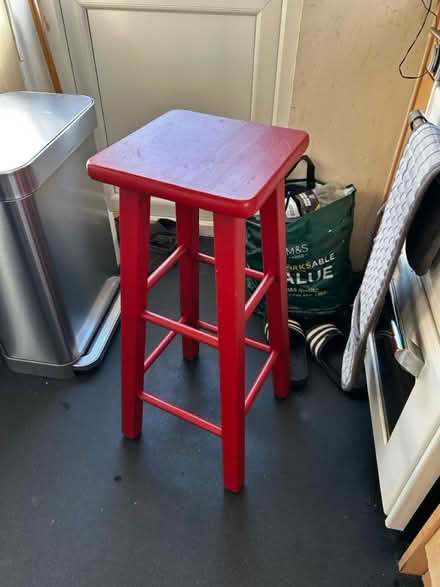 Photo of free Red stool (Thornton Heath CR7) #1