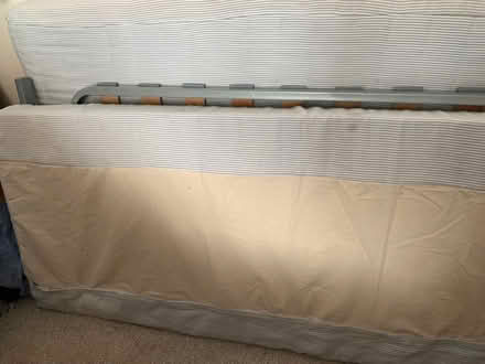 Photo of free Futon bed - goes into double (Denton M34) #3