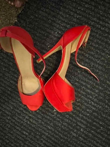Photo of free New look red shoes (NG8, Strelley) #3