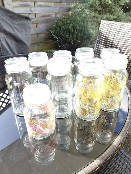Photo of free Glass jars with lids (Netherfield, Kendal LA9) #1