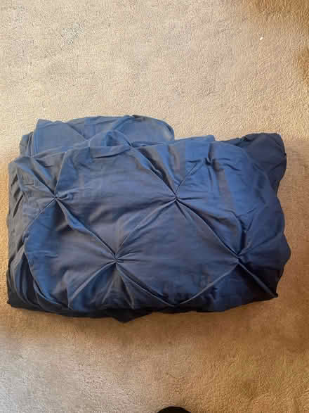 Photo of free Navy double bedding - used but clean (Barford NR9) #2