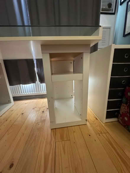 Photo of free White IKEA Desk (Wheathampstead AL4) #4