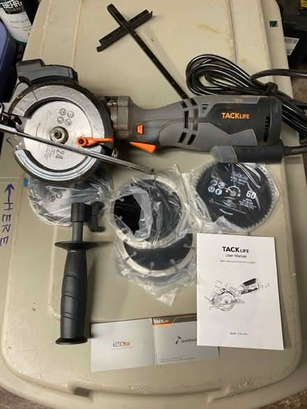 Photo of free 4 3/4 inch mini circular saw (Elmhurst , Queens) #1