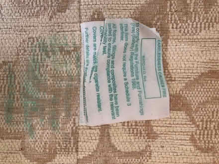 Photo of free Winged Armchair with matching Footstool/Storage Unit (Redditch B98) #4