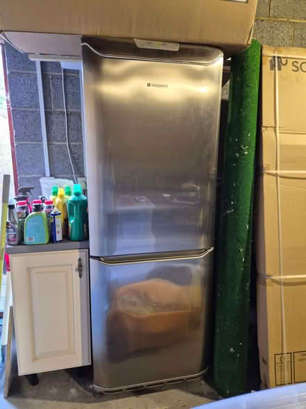 Photo of free Hotpoint Fridge Freezer in good condition. (Burton upon Stather DN15) #1