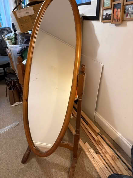 Photo of free Free standing mirror (Woburn Sands MK17) #1