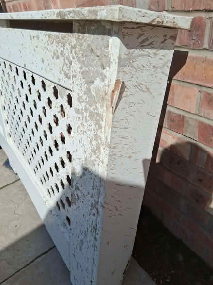 Photo of free White Radiator cover with shelf (Sale M33) #2