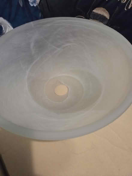 Photo of free Frosted glass large shade (Worksop S81) #1