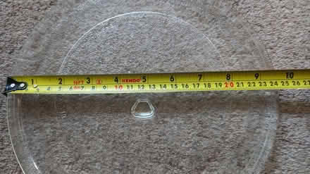 Photo of free Microwave glass turntable 24cm (Central Letchworth) #2