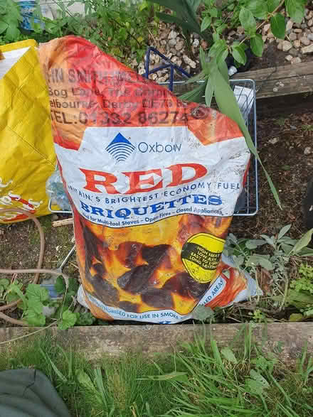 Photo of free 1/3 of a bag of solid fuel (Derby DE22) #1