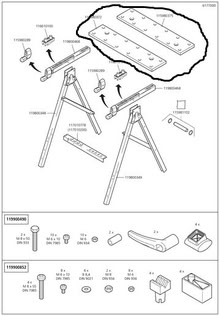 Photo of free Wolfcraft Master 200 spare jaws (Farnham GU9) #1