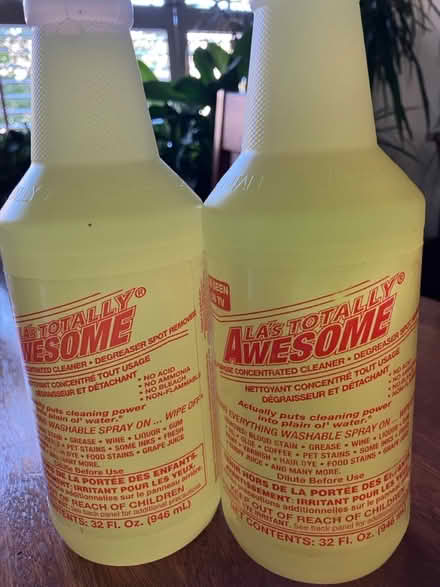 Photo of free LA’s Totally Awesome cleaner (Piedmont) #1