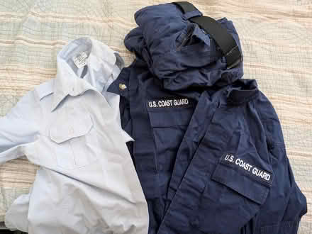 Photo of free USCG uniforms (NRG stadium) #1