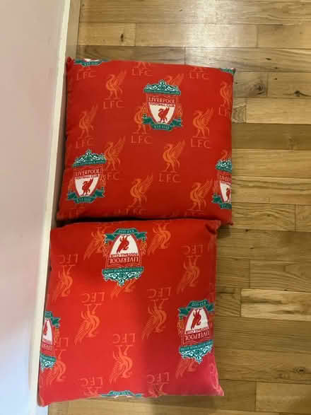 Photo of free Liverpool FC cushions (SE10) #1