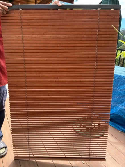 Photo of free Cherry wood blinds (Oakland) #1