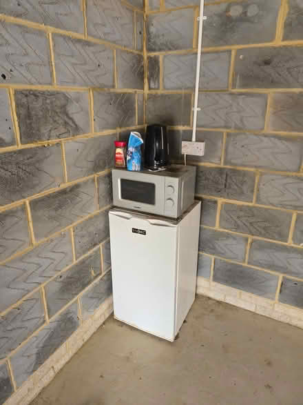 Photo of free Small fridge, kettle and microwave (Ninfield TN33) #1